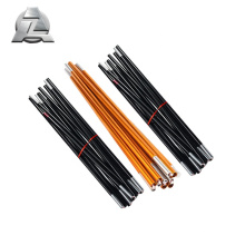 high quality adjustable folding lightweight aluminum tent poles